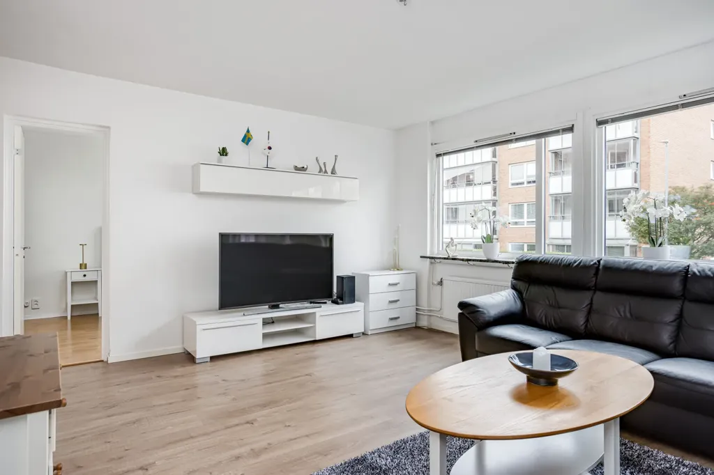 Séjour - Two-Bedroom Flat with Balcony in Halland