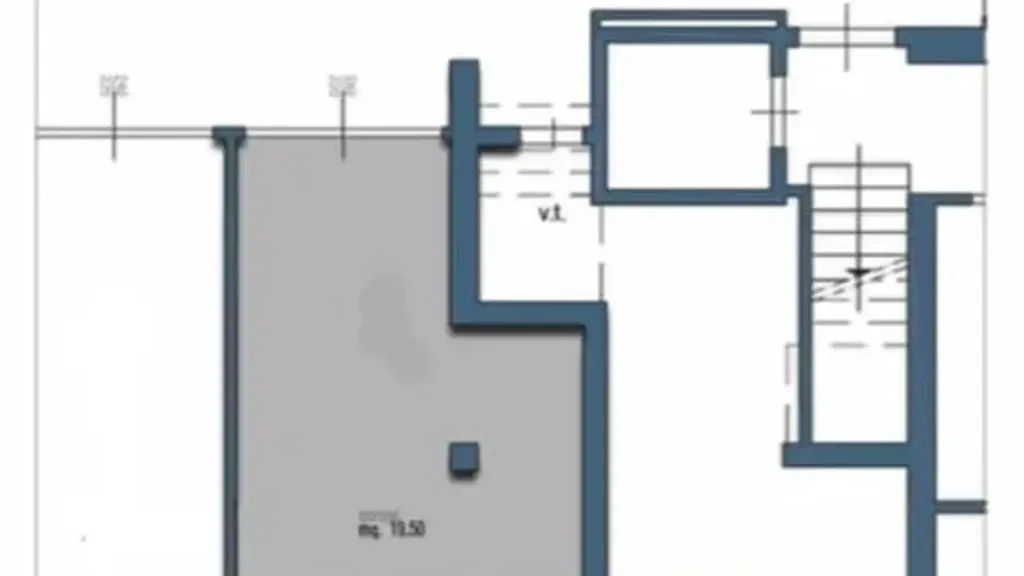 Plan - Modern Apartment with Terrace in Empoli