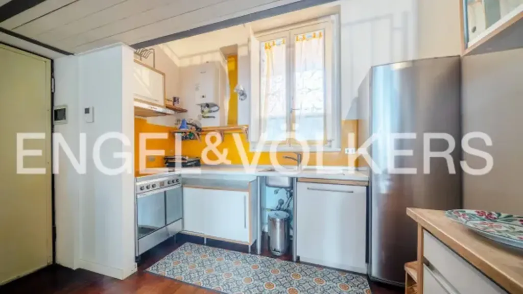 Kitchen - Loft in Historic Building, Milan