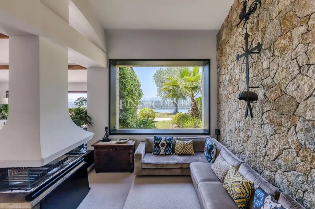 Séjour - Villa avec vue panoramique près de Cabris