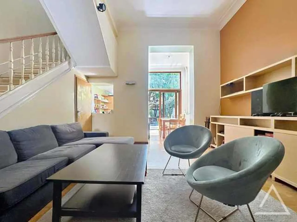 Séjour - Maison Bruxelloise avec Terrasse et Jardin au Châtelain