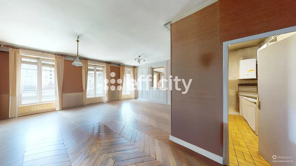 Elutuba - Charming 5-Piece Apartment with River View in Lyon
