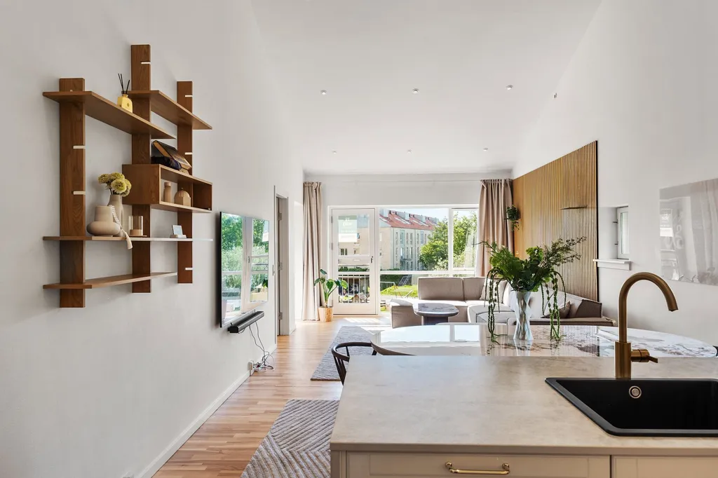 Cuisine - Apartment with Central Heating in Farum