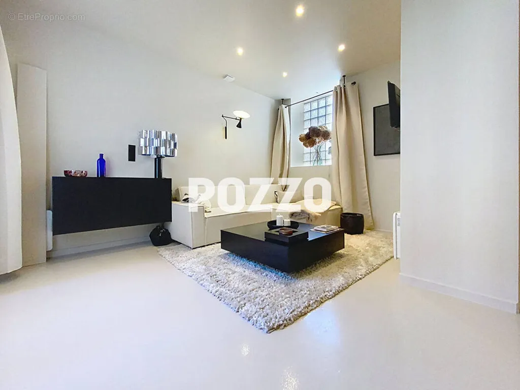 Séjour - Appartement Charmant avec Emplacement Central à Trouville-sur-Mer