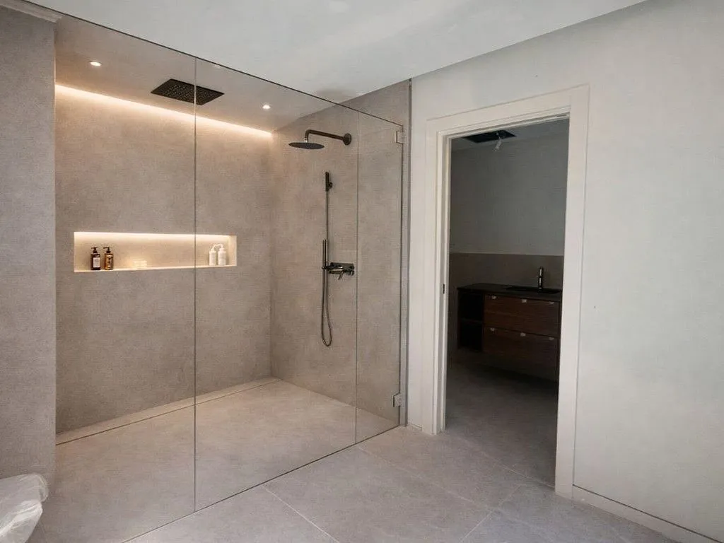 Salles de bain - Contemporary Villa with Pool in Ses Salines