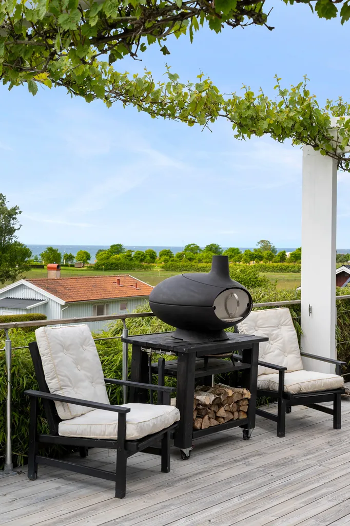 Terrasse - Villa with Sea View in Ringenäs