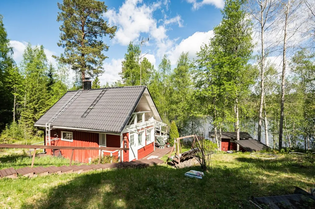Extérieur - Lakefront Cottage with Sauna in Ikaalinen