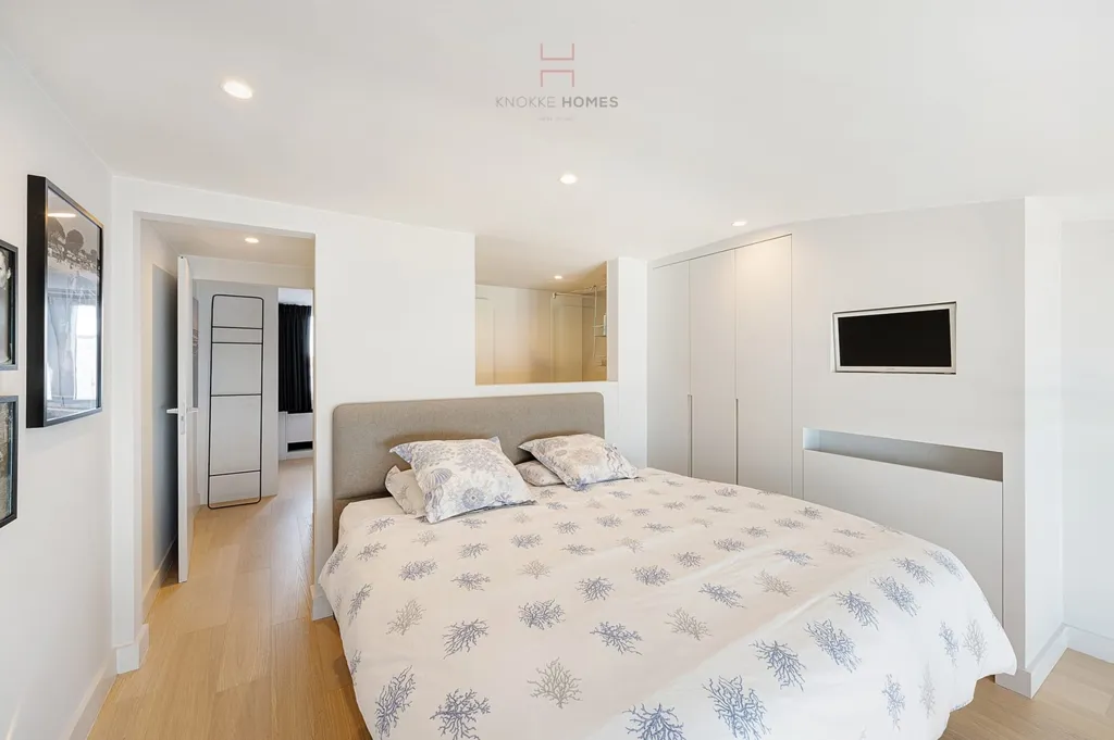 Chambres - Duplex Mansardé avec Mezzanine et Vue Mer à Zeedijk-Het-Zoute