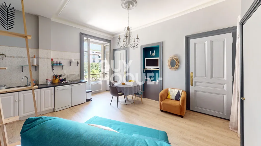 Soggiorno - Renovated Studio in Le Splendide, Aix-les-Bains