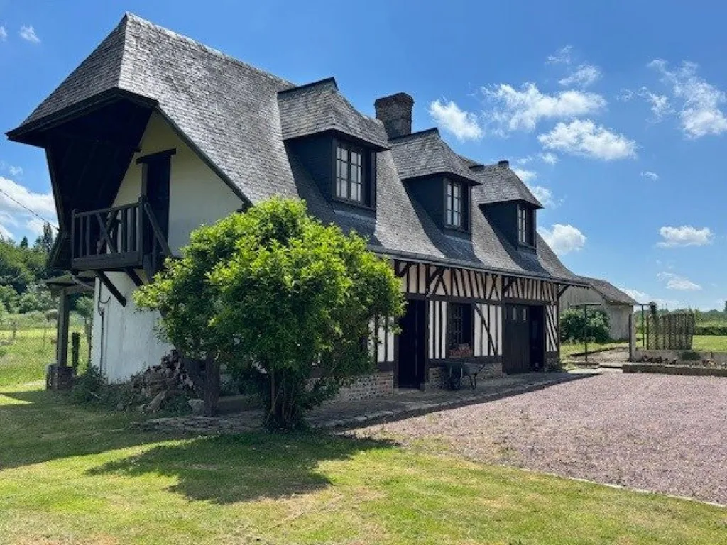 Extérieur - Maison avec piscine couverte à Étaimpuis