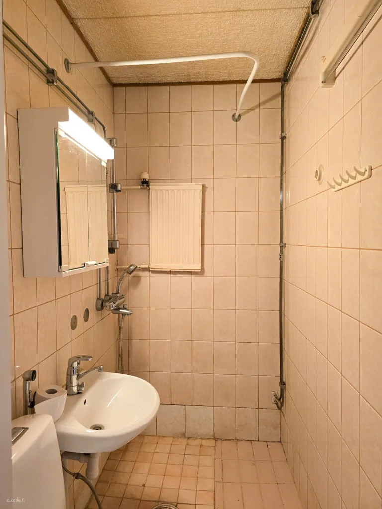 Salles de bain - Apartment with Sauna in Oulu Centre
