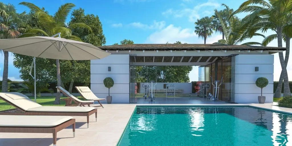 Piscine - Contemporary Villa with Pool in Estepona