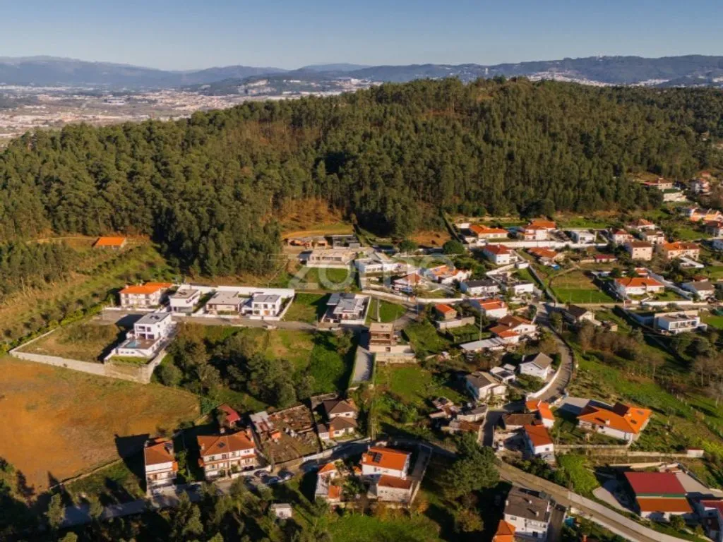 Vue aérienne - Contemporary House with Pool in Cabreiros, Braga