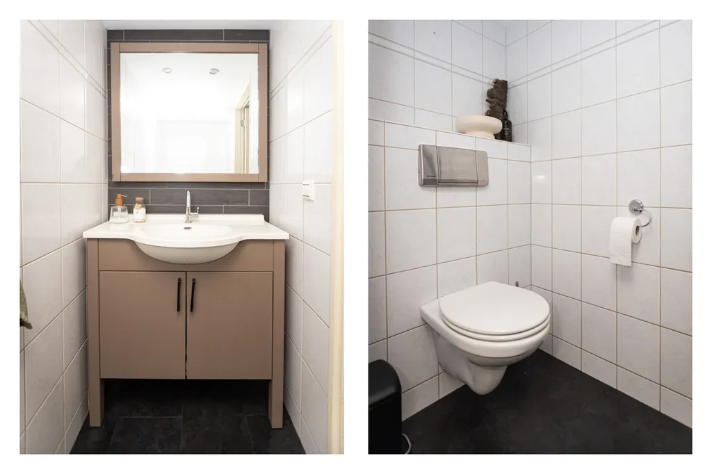 Salles de bain - Two-Storey House with Garden in Wieringerwerf