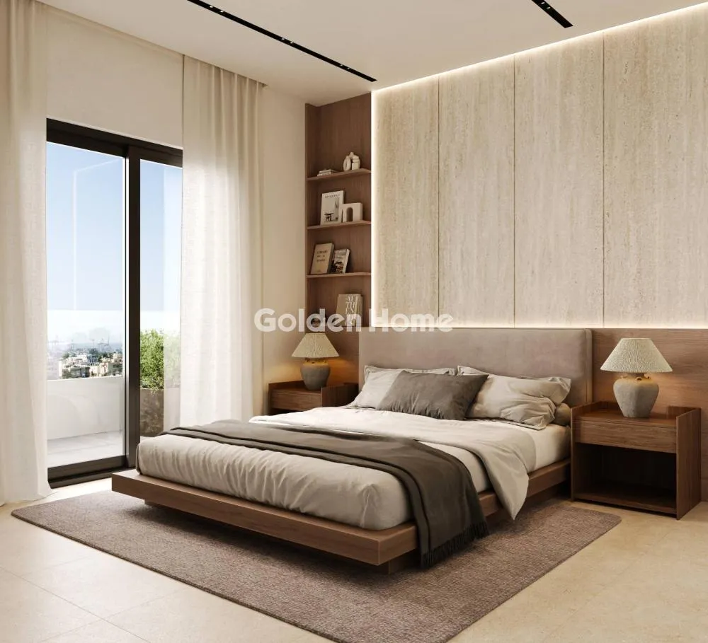 Chambres - Modern Penthouse with Balcony in Ilioupoli Centre