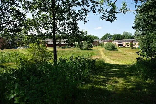 Garden - Two-Bedroom Flat with Terrace in Viborg