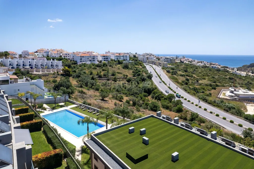 Aerial - Modern Apartment with Sea View in Albufeira