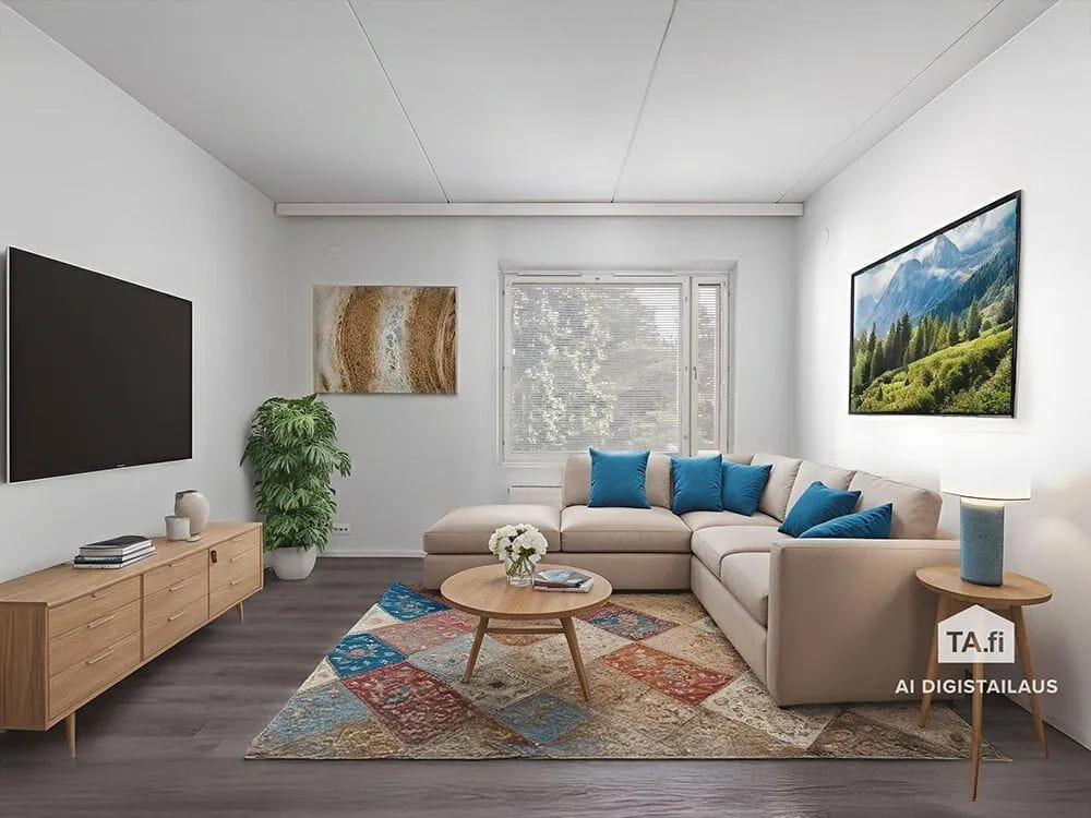 Elutuba - Two-Room Flat with Private Sauna in Espoo