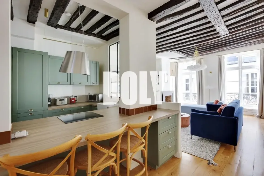 Köök - Refurbished Parisian Flat with East View
