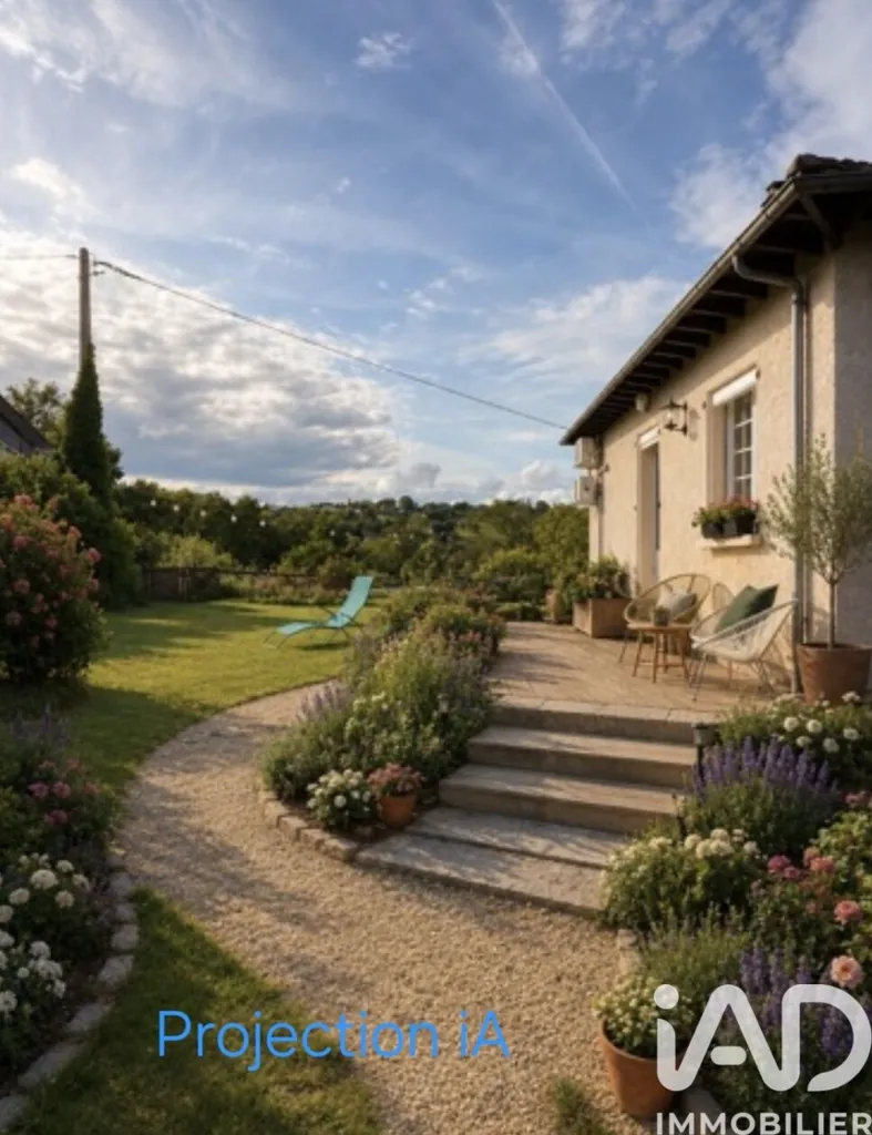 Jardin - Maison de Campagne avec Jardin à Varetz