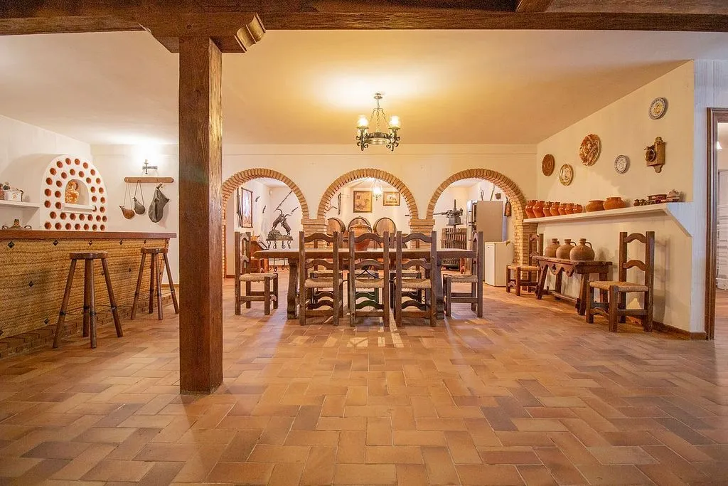 Salle à manger - Rustic House with Pool and Terrace in Carmena