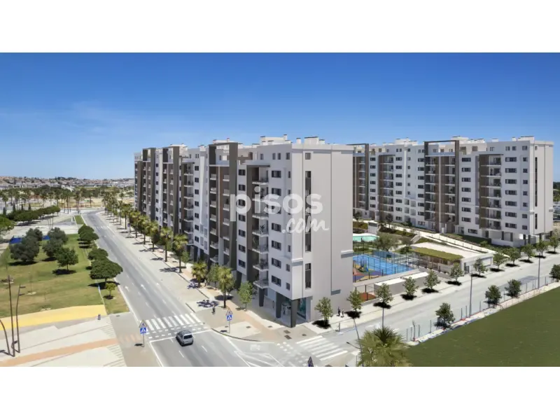 Aerial - New Flat with Terrace in Dos Hermanas