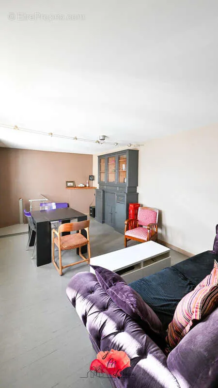 Séjour - Appartement en Hyper-centre avec Garage à la Place des Halles
