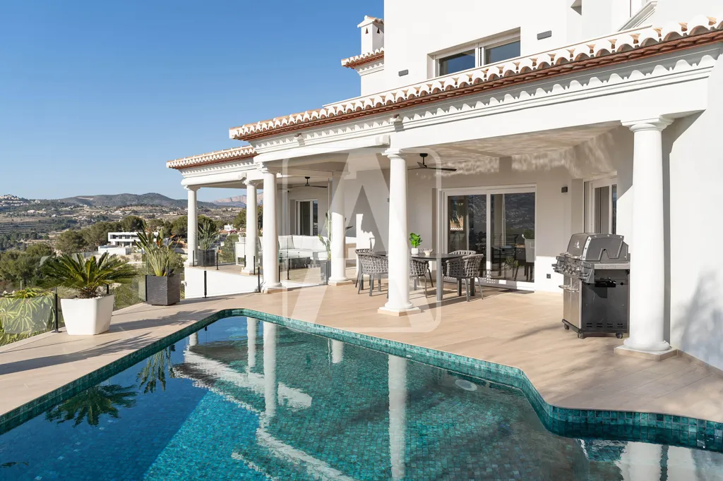 Bassein - Mediterranean Villa with Sea Views in Moraira