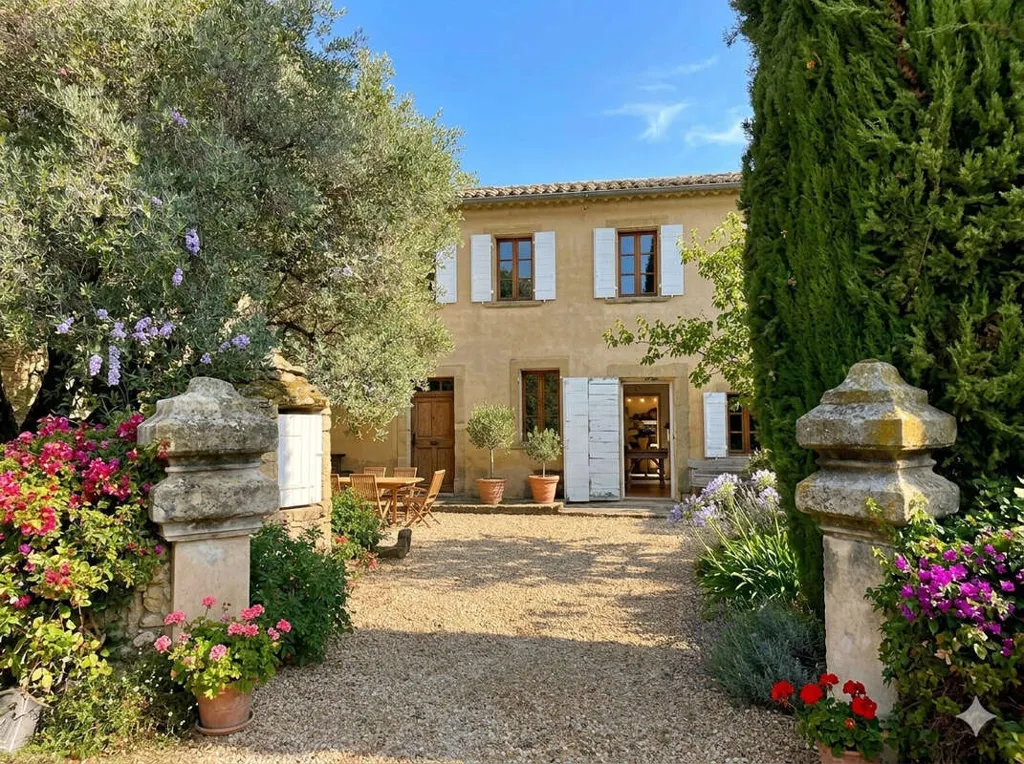 Jardin - Mas avec Piscine et Jardin près de Lourmarin