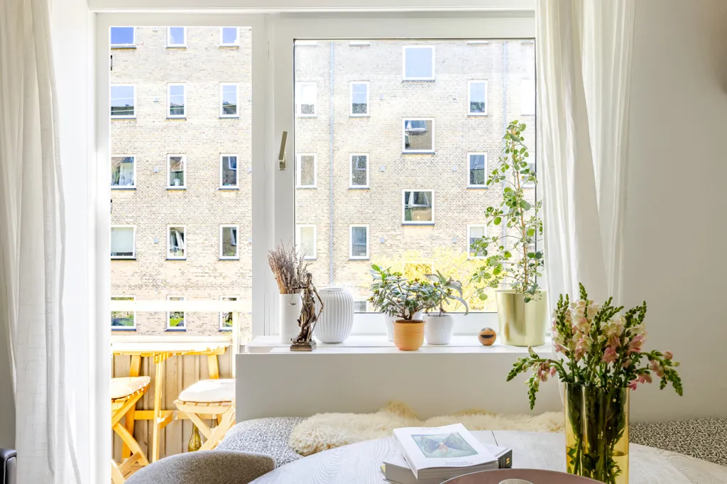 Séjour - 1st Floor Apartment in Copenhagen NV