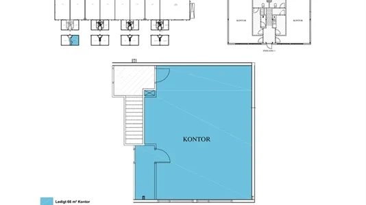 Plan - Office Space with Parking in Odense SØ