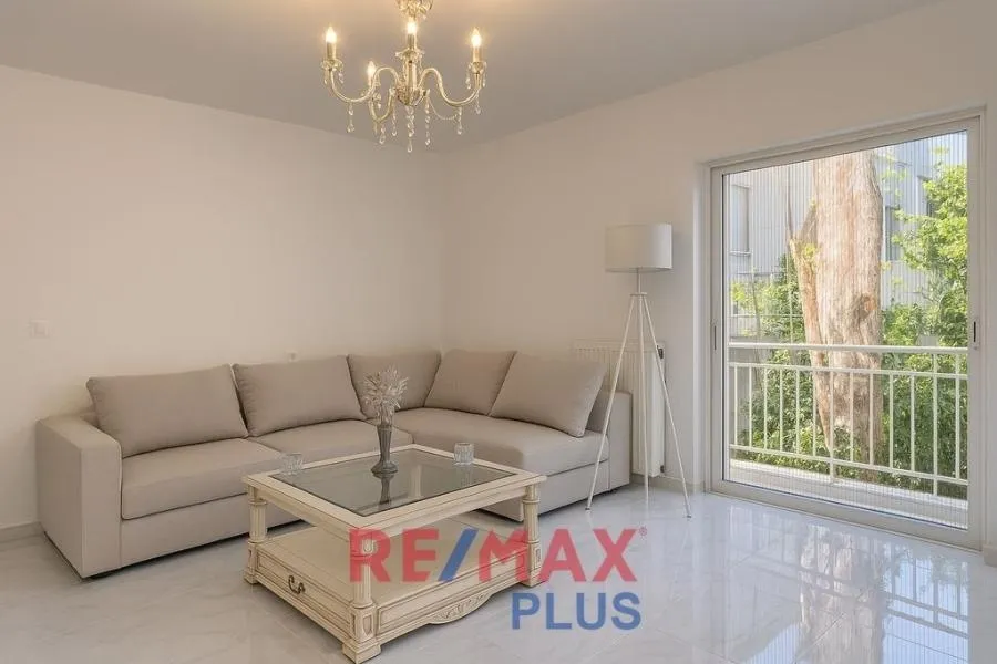 Séjour - Modern Flat with Balcony in Palaió Fáliron