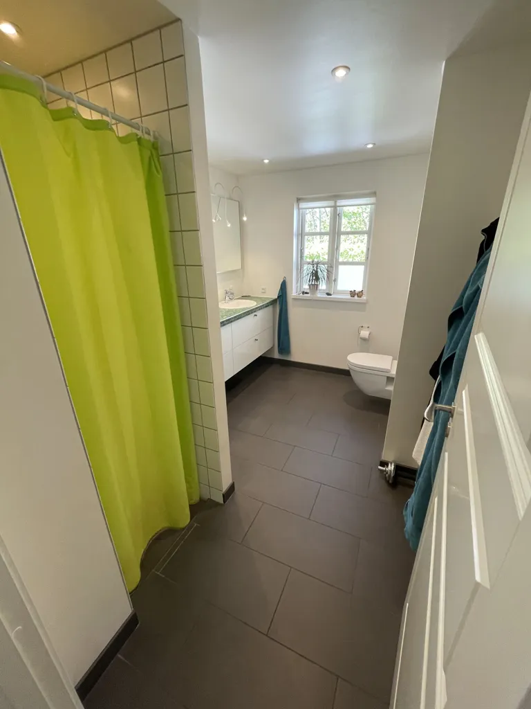 Salles de bain - House with Balcony and View in Uhrhøj