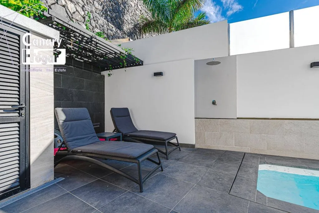 Piscine - Luxury Villa with Ocean Views in Adeje