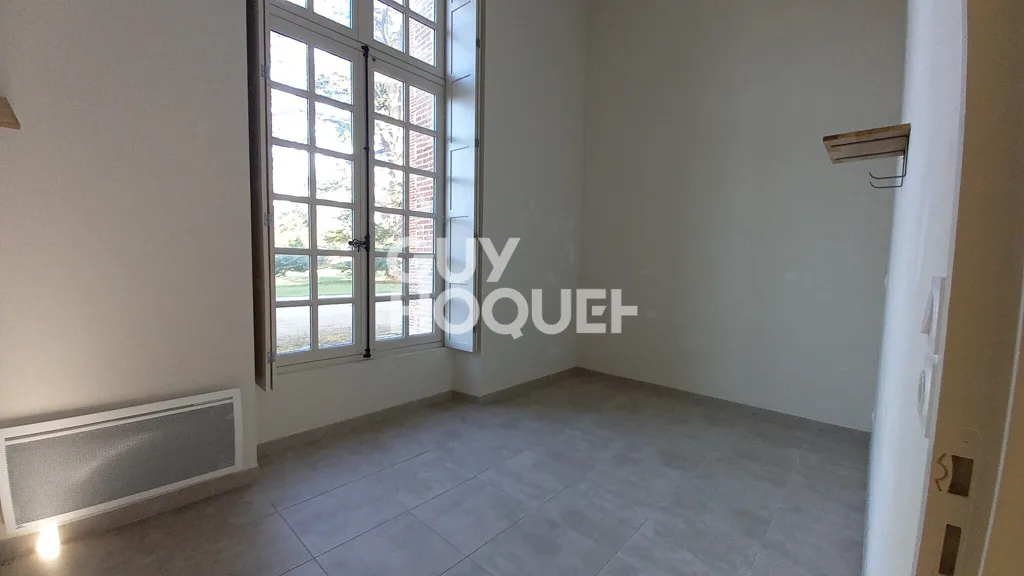 Pièces - Appartement avec Vue sur Parc au Château d'Abondant