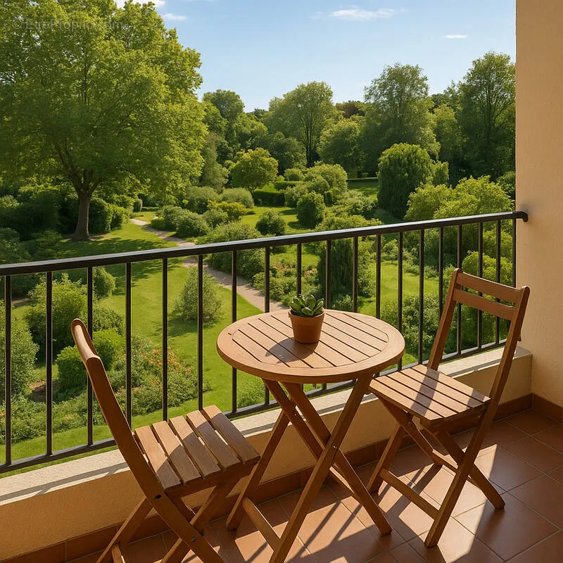 Balcon - 2 Pièces avec Terrasse et Parking dans Résidence de Standing