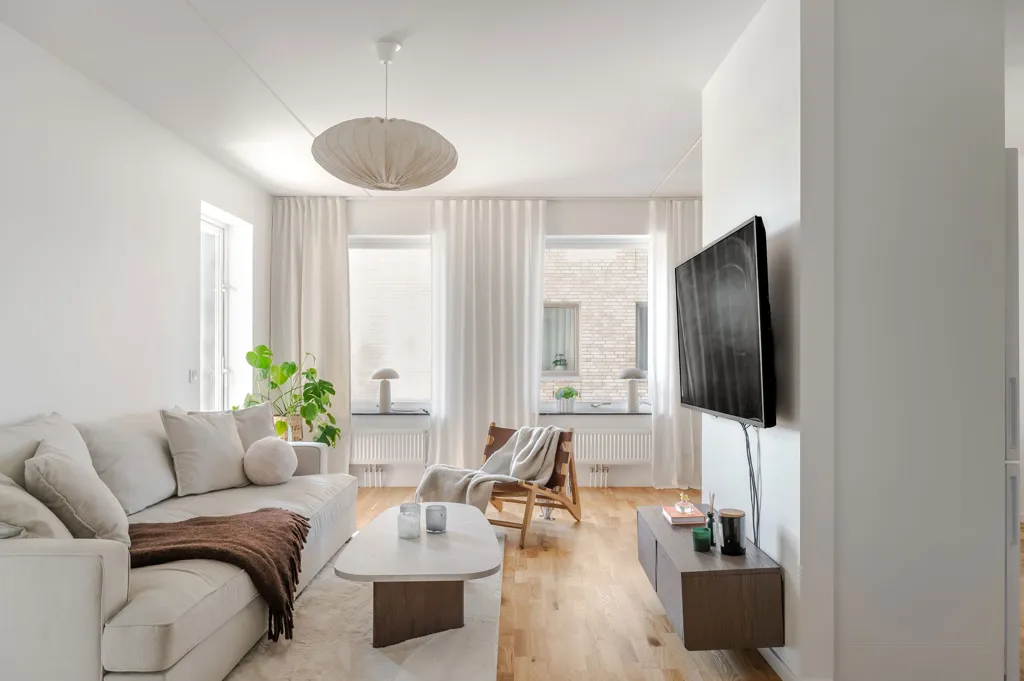 Séjour - Modern Apartment with Water View in Karlstad
