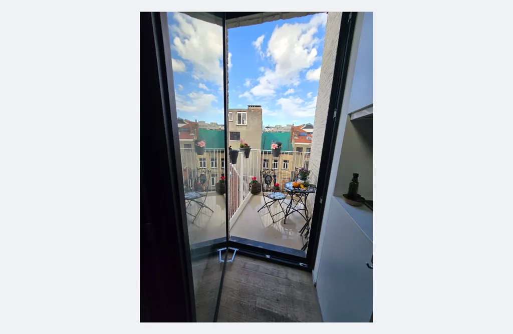 Balcon - Appartement 1 chambres à Bruxelles