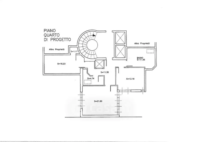 Plaan - Spacious Two-Level Apartment in Verona