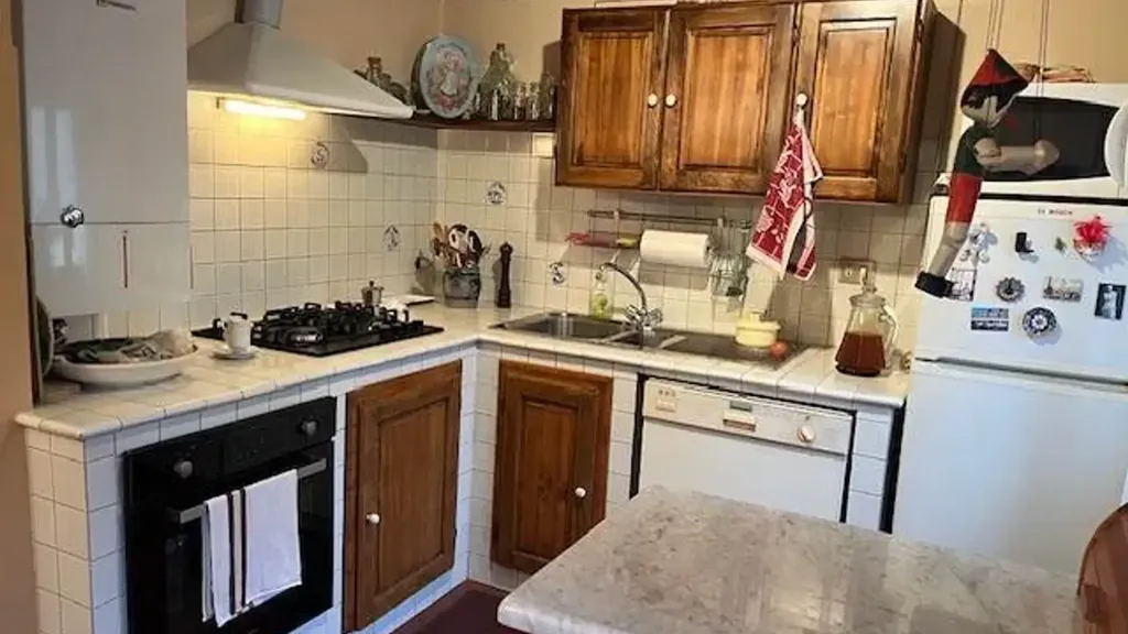 Cucina - Bright Apartment with Panoramic View in Florence