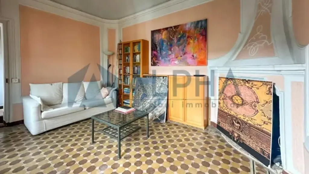 Living Room - 3-Room Apartment with Terrace in Bagnacavallo