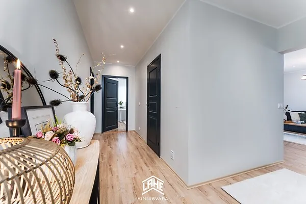 Hallway - Contemporary Brick House with Garden in Pärnu