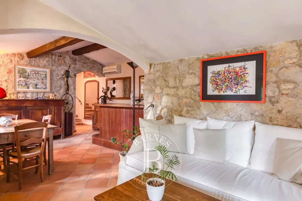 Séjour - Bastide Luxueuse avec Piscine à Grasse