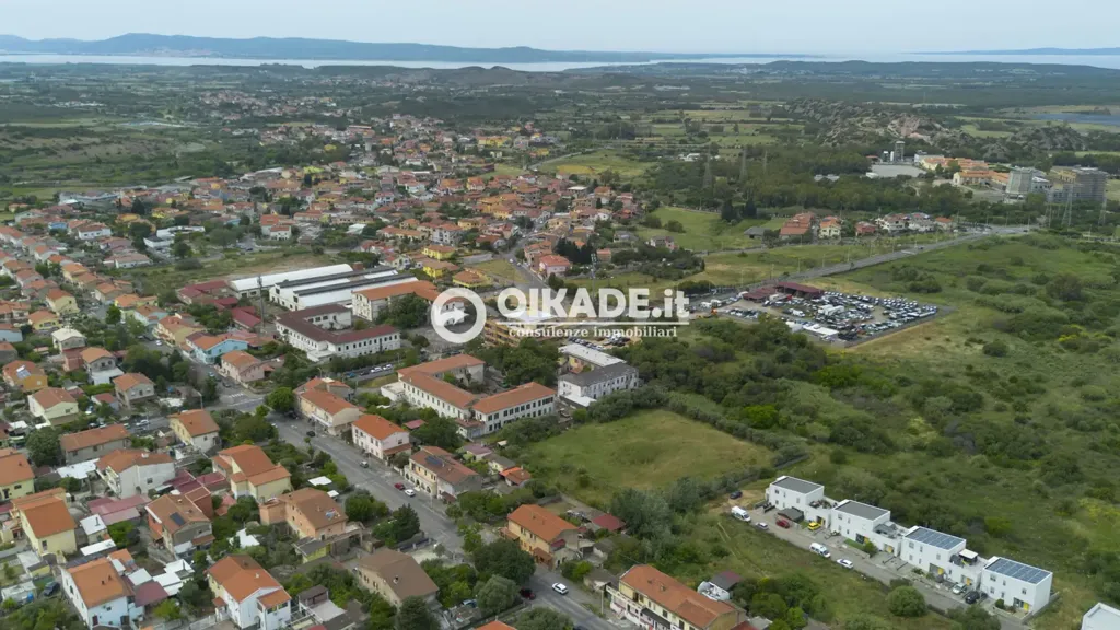 Vue aérienne - Semi-detached Villa with Garden in Carbonia
