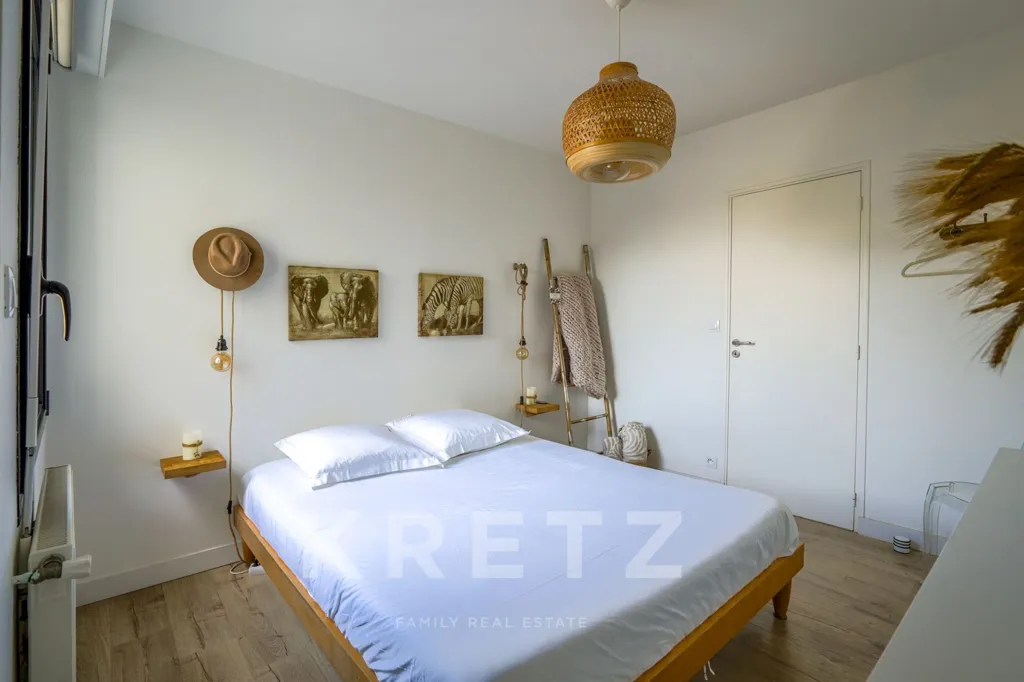 Chambres - Appartement Rénové avec Vue Mer au Cœur de La Baule