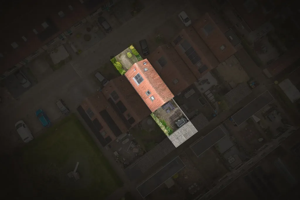 Vue aérienne - Energetically Efficient Family Home in Culemborg