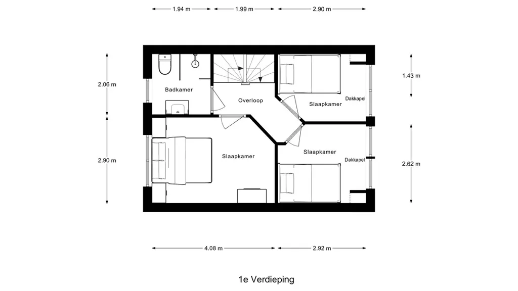 Plaan - Spacious Semi-detached House with Garden in Leerdam
