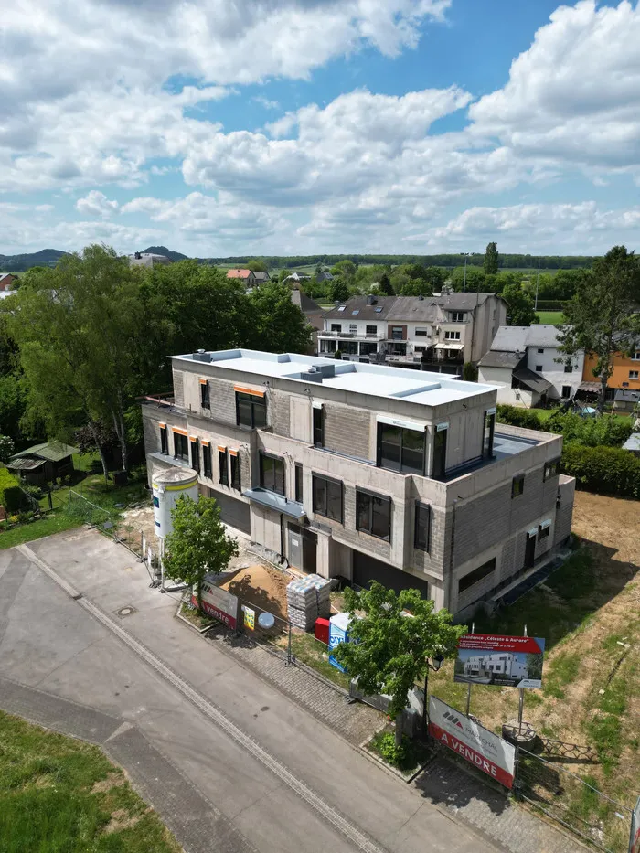 Aerial - Modern Residences with Terraces in Mondercange