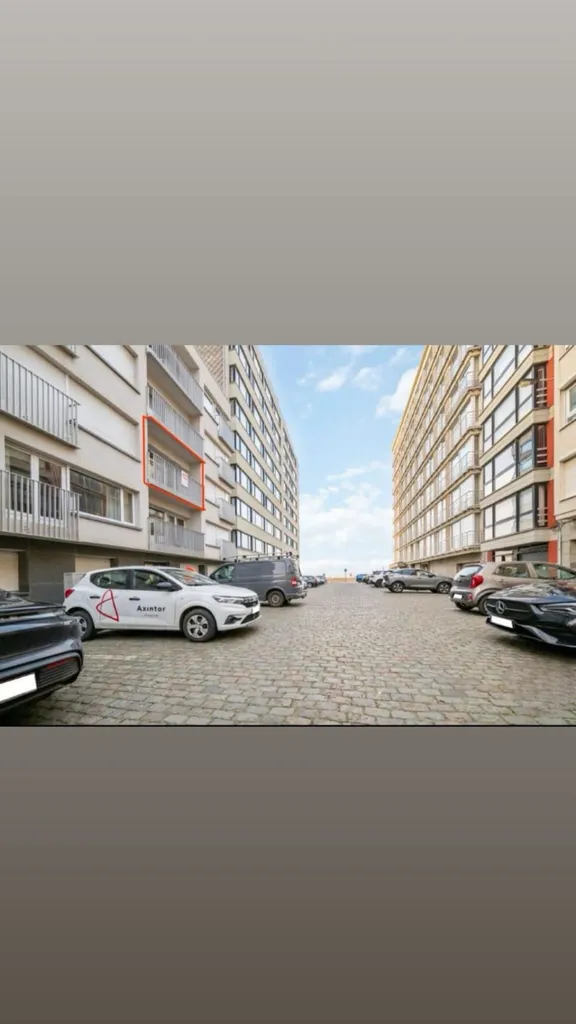 Välivaade - Partially Renovated Studio with Sea View in Oostende