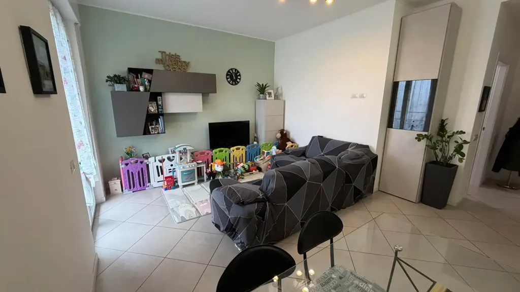 Séjour - Rustic-Style Flat with Balcony in Mantova